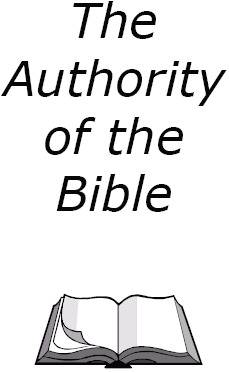 The Authority of the Bible