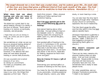 Spiritual Gifts: Healing, back thumbnail.